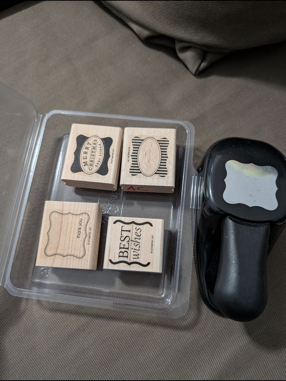 Stampin' Up Bundle - Stamp Set and matching Punch